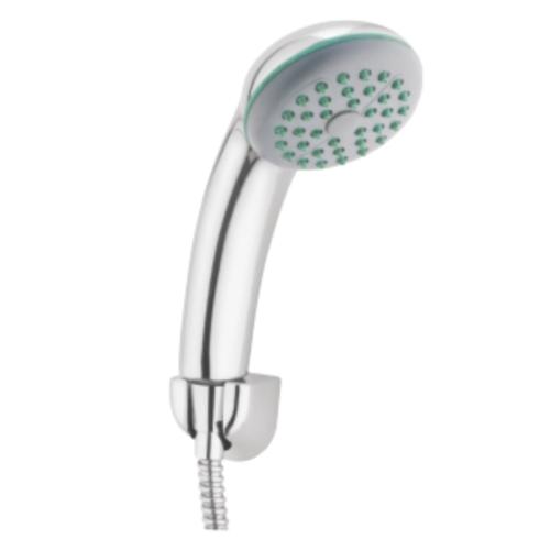 Single Flow Hand Shower with 1.5 Mtr. SS Flexible Hose & ABS Hook